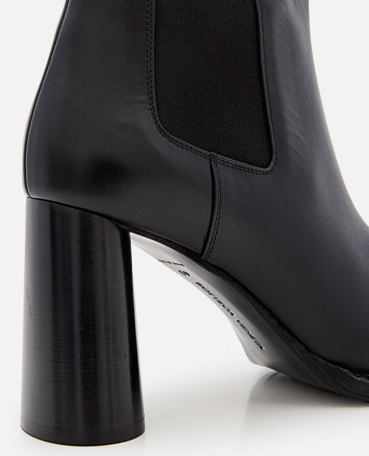 Bottega Veneta - 80MM CLIFF CHELSEA ANKLE BOOTS_4