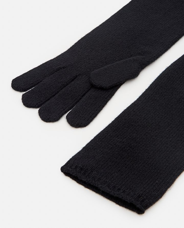 Max Mara - ALAGGIO CASHMERE RIBBED GLOVES_2