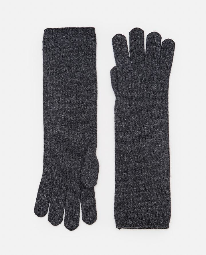 Max Mara - ALAGGIO CASHMERE RIBBED GLOVES_1