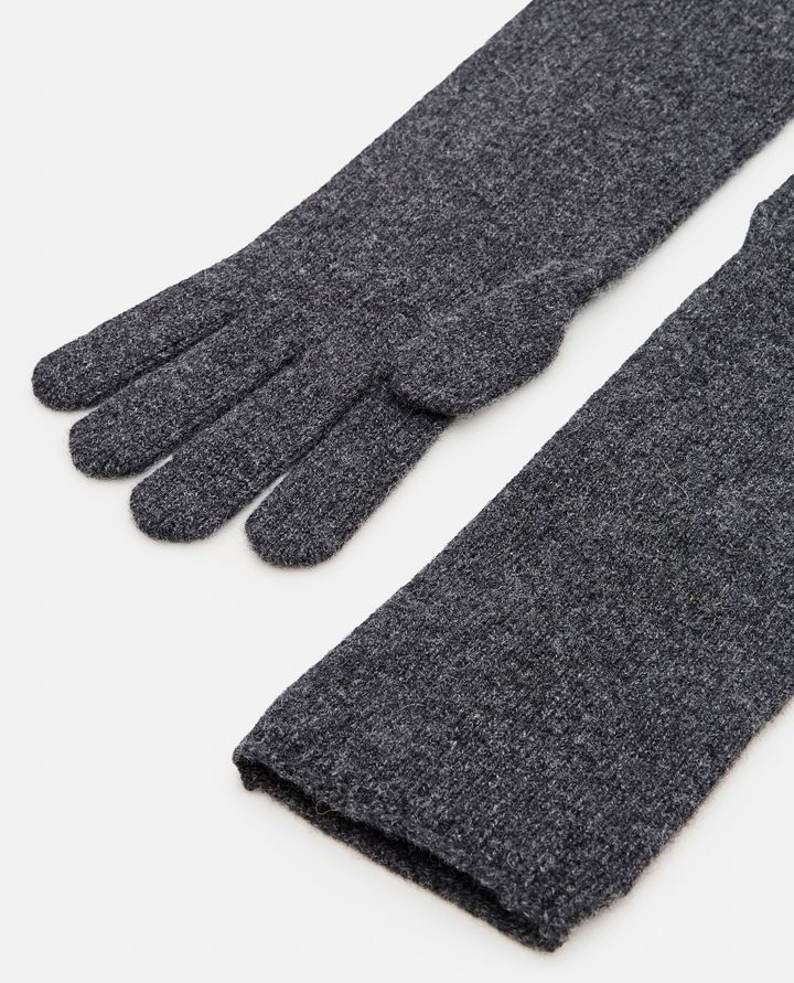 Max Mara - ALAGGIO CASHMERE RIBBED GLOVES_2