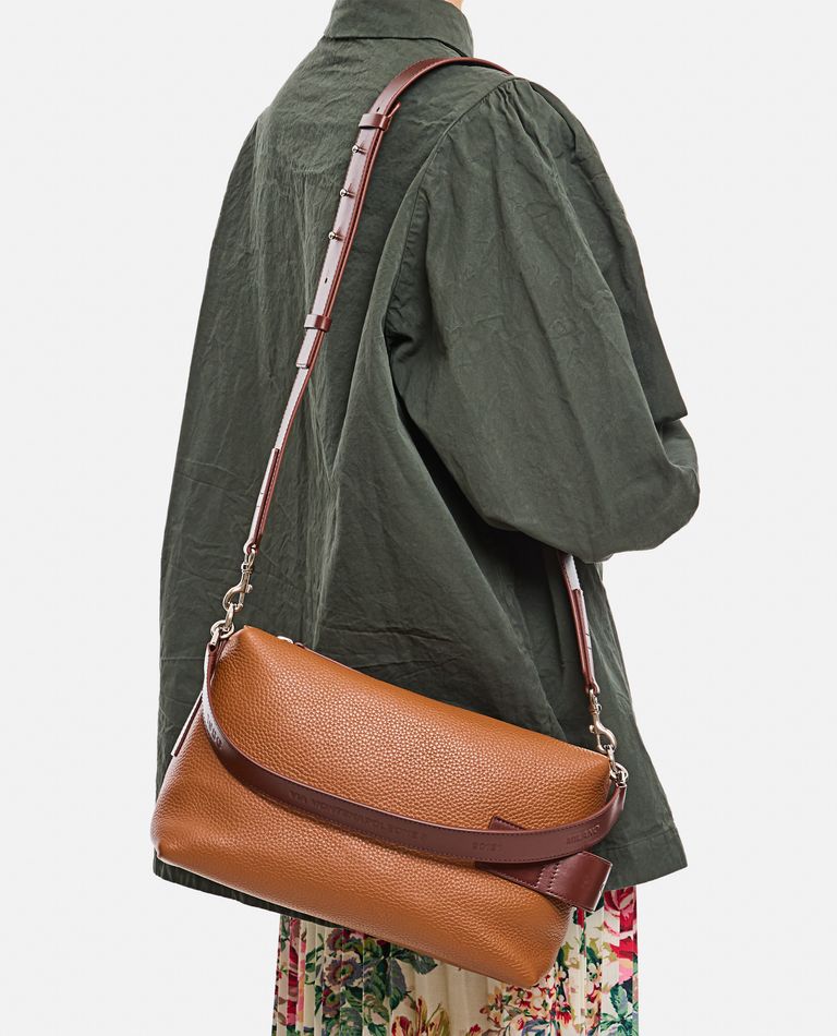 ハンドバッグ HOGAN MINI HOGAN SCRIPT BAULETTO BAG Hogan Script Bauletto Mini BLACK for Woman