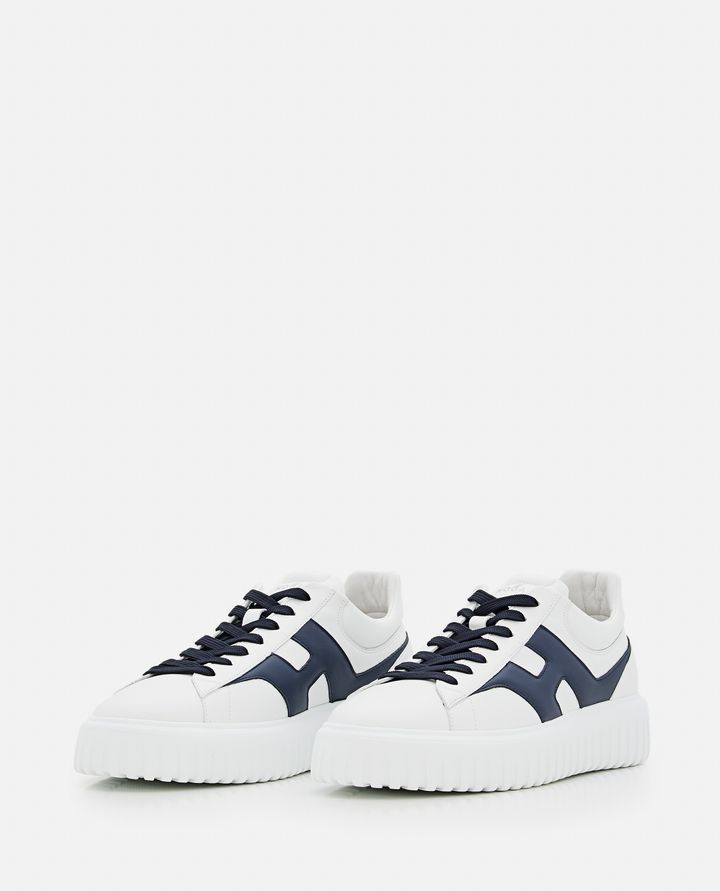 Hogan - H-STRIPES LACED SNEAKERS_4