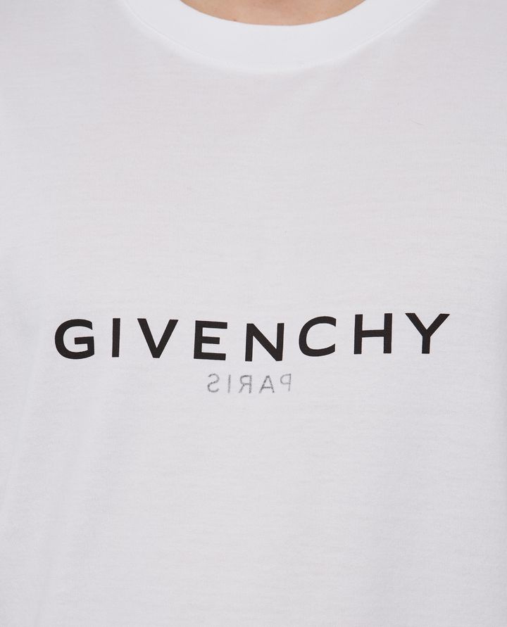 Givenchy - GIVENCHY - SLIM FIT WHITE COTTON T-SHIRT_15