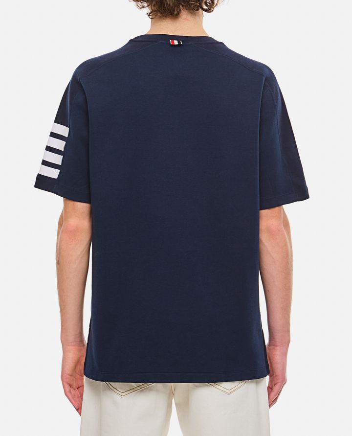 Thom Browne - 4 BAR STRIPE COTTON T-SHIRT_6