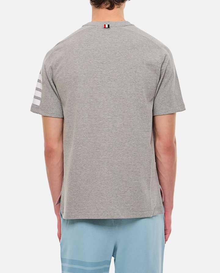 Thom Browne - 4 BAR COTTON STRIPE T-SHIRT_6