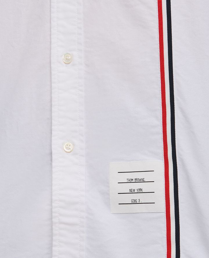 Thom Browne - COTTON BUTTON DOWN SHIRT_8