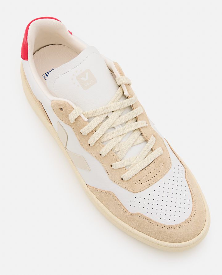 Veja - V 90 LEATHER SNEAKERS_4