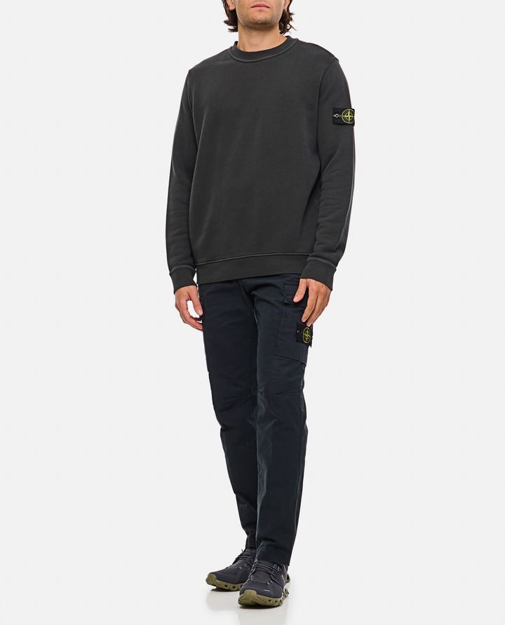 Stone Island - COTTON DIAGONAL FLEECE_2