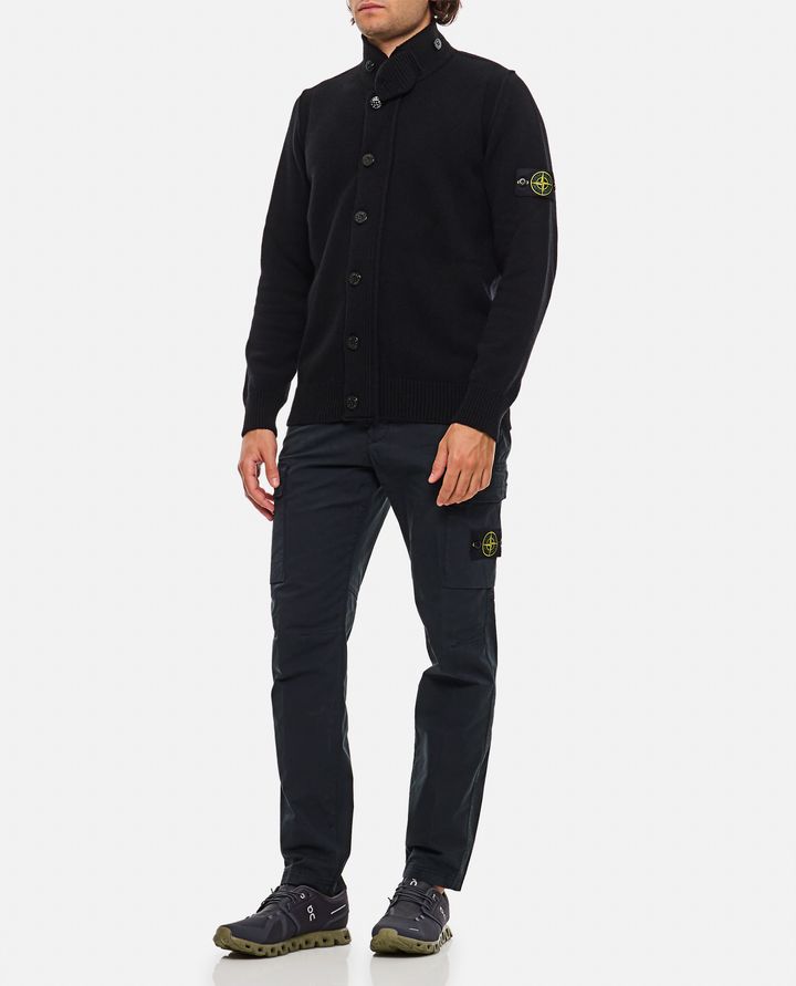 Stone Island - LAMBSWOOL CARDIGAN _2