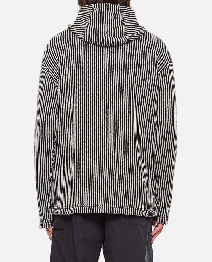 Junya Watanabe - ZIPPED HOODED SWEATSHIRT_3