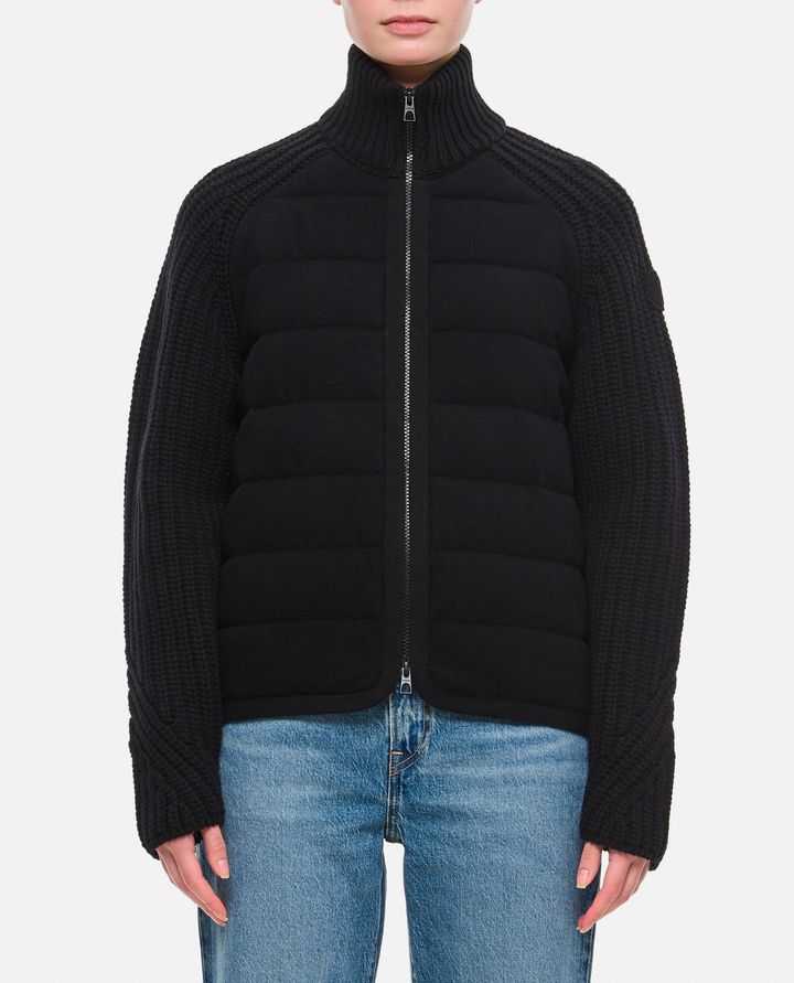 Moncler - KNIT SLEEVES JACKET_1