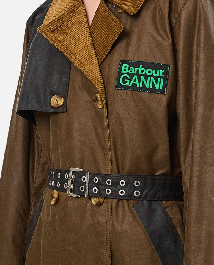 Barbour - GANNI X BARBOUR TRENCH_4