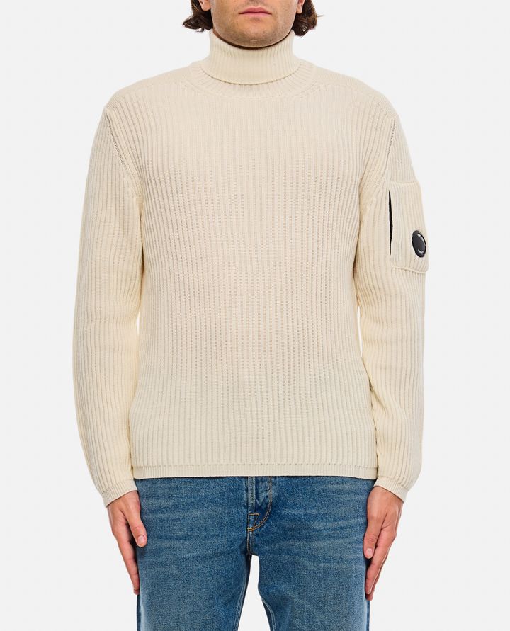 C.P. Company - KNITWEAR TURTLE NECK IN REWOOL_1