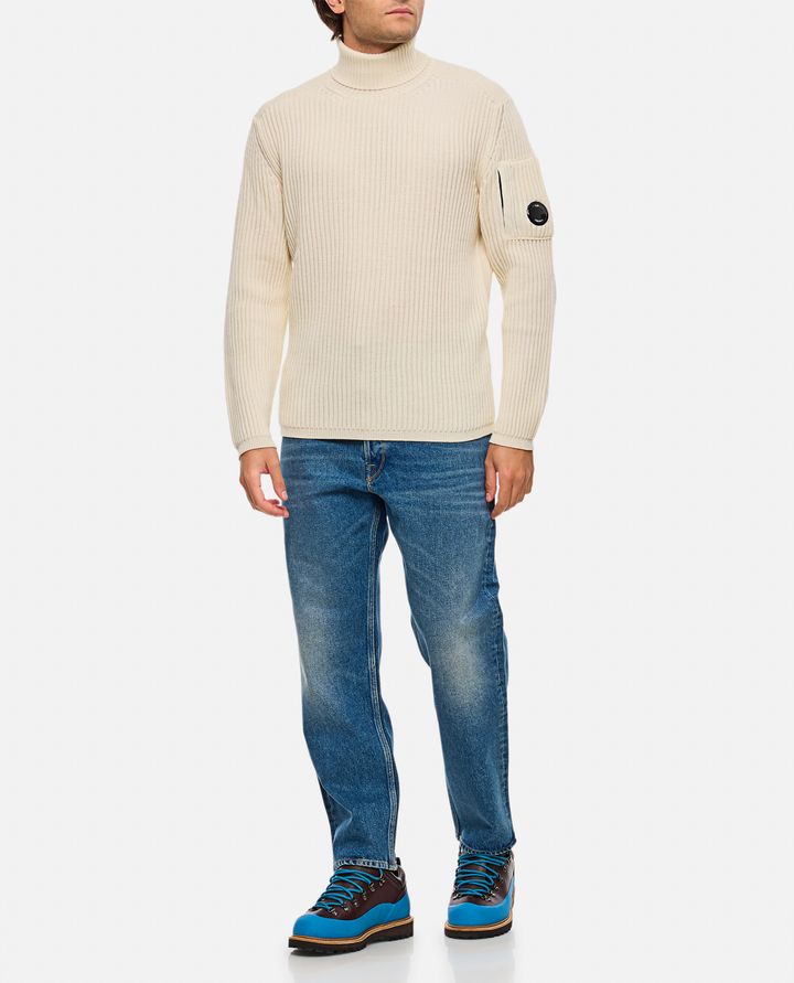 C.P. Company - KNITWEAR TURTLE NECK IN REWOOL_2