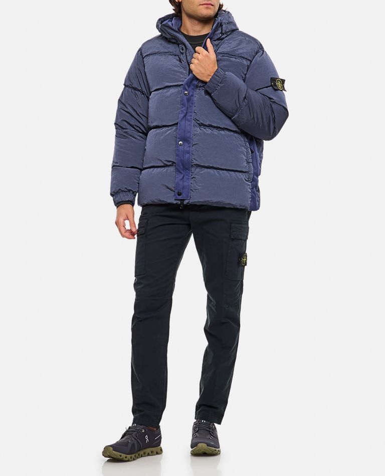 Shop Stone Island Nylon Metal Jacket In Sky Blue