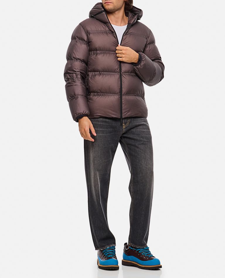 Shop Moncler Masac Jacket In Brown