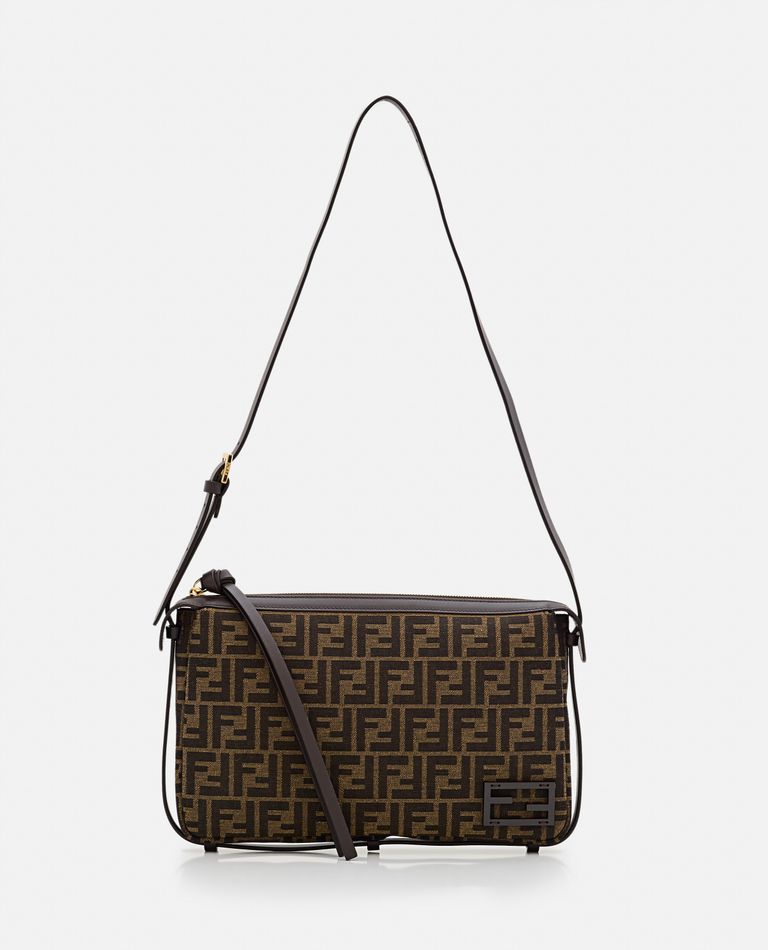 MEDIUM SIMPLY FENDI JACQUARD SHOULDER BAG for Women Fendi Biffi