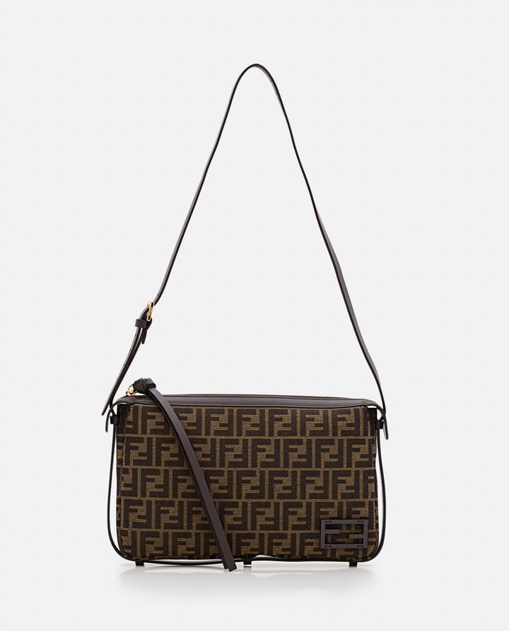 Fendi - MEDIUM SIMPLY FENDI JACQUARD BORSA A SPALLA_1