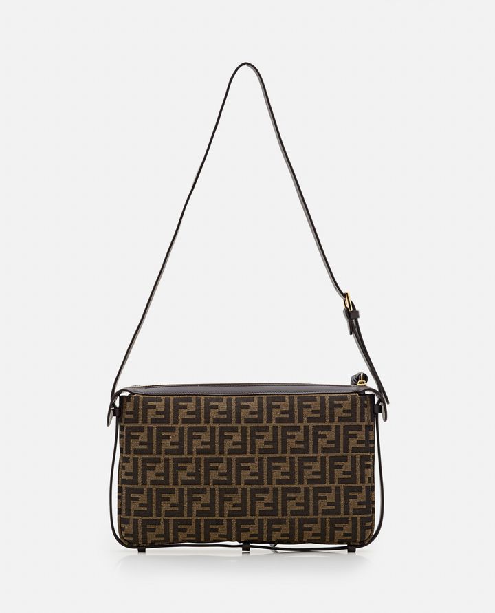 Fendi - MEDIUM SIMPLY FENDI JACQUARD SHOULDER BAG_4