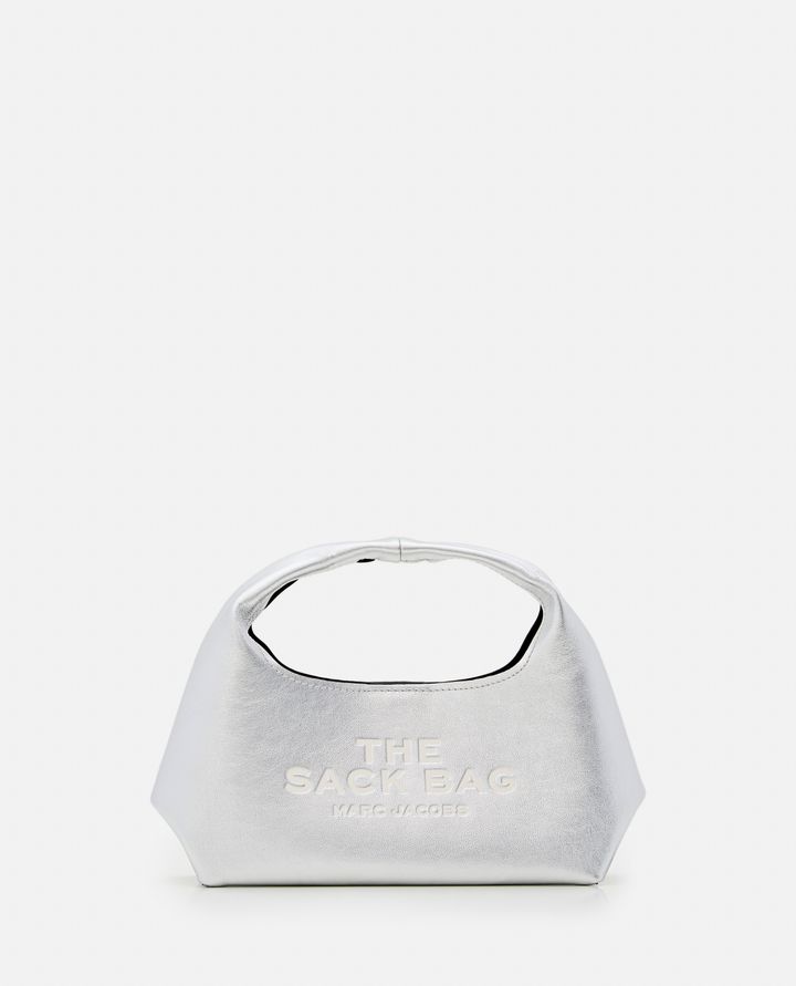 Marc Jacobs - THE MINI SACK METALLIC LEATHER HANDBAG_1