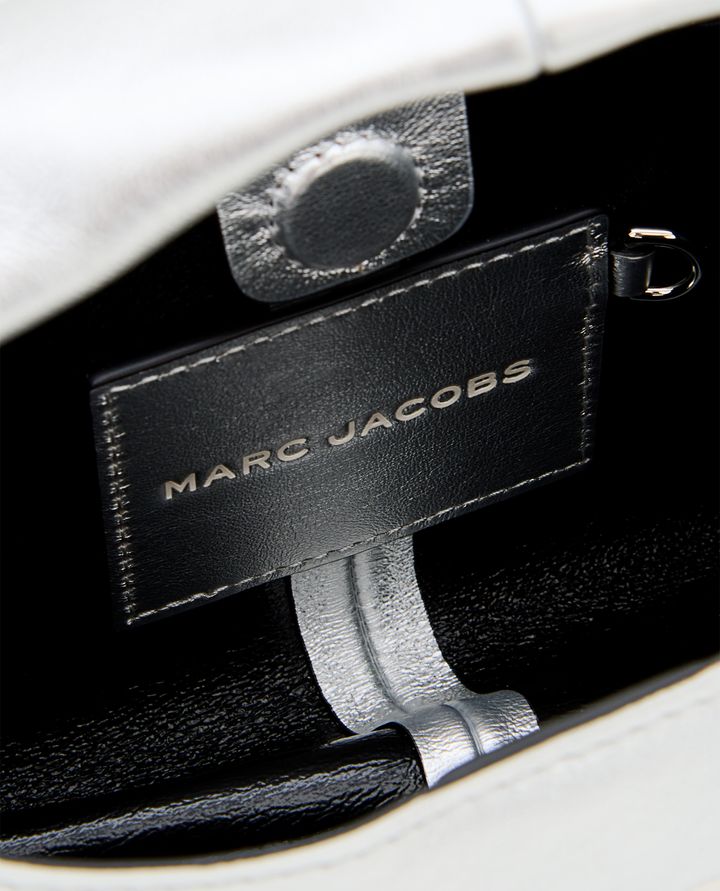 Marc Jacobs - THE MINI SACK METALLIC LEATHER HANDBAG_3