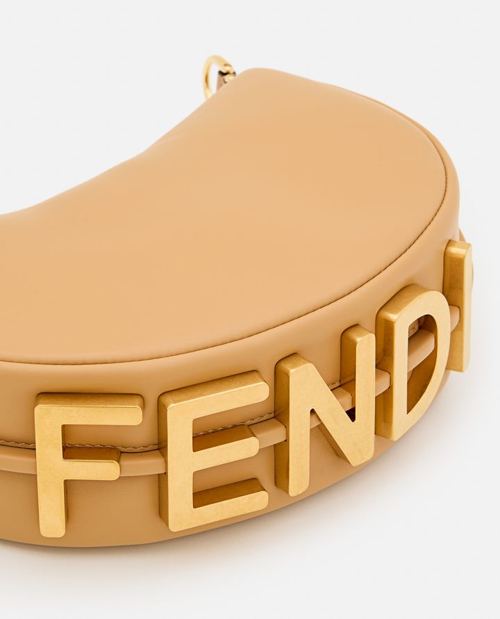 Fendi - MINI FENDIGRAM BORSA IN PELLE_5