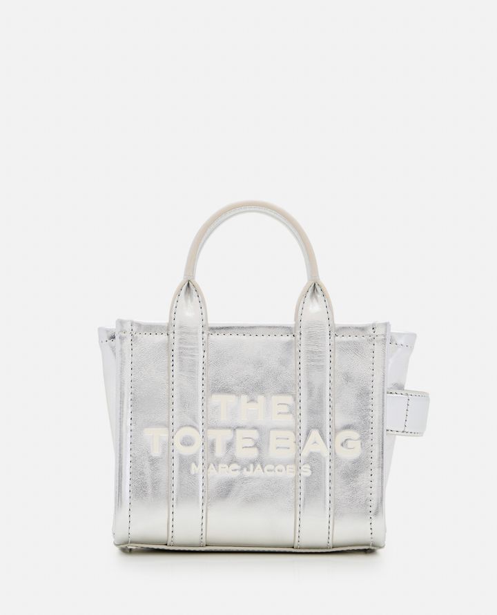 Biffi THE MINI TOTE METALLIC BAG IN PELLE