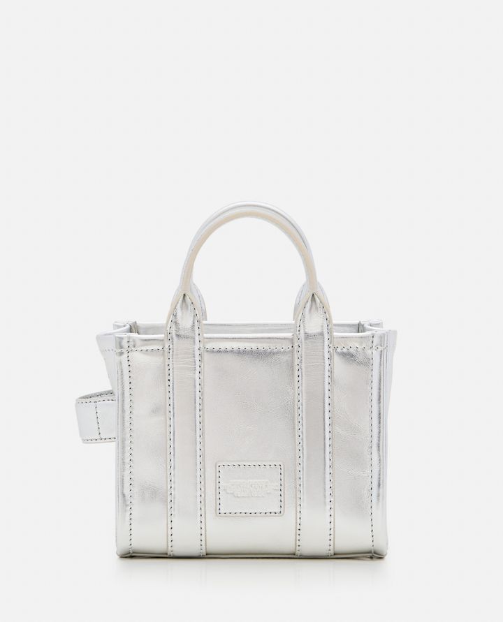 Marc Jacobs - THE MINI TOTE METALLIC LEATHER BAG_4