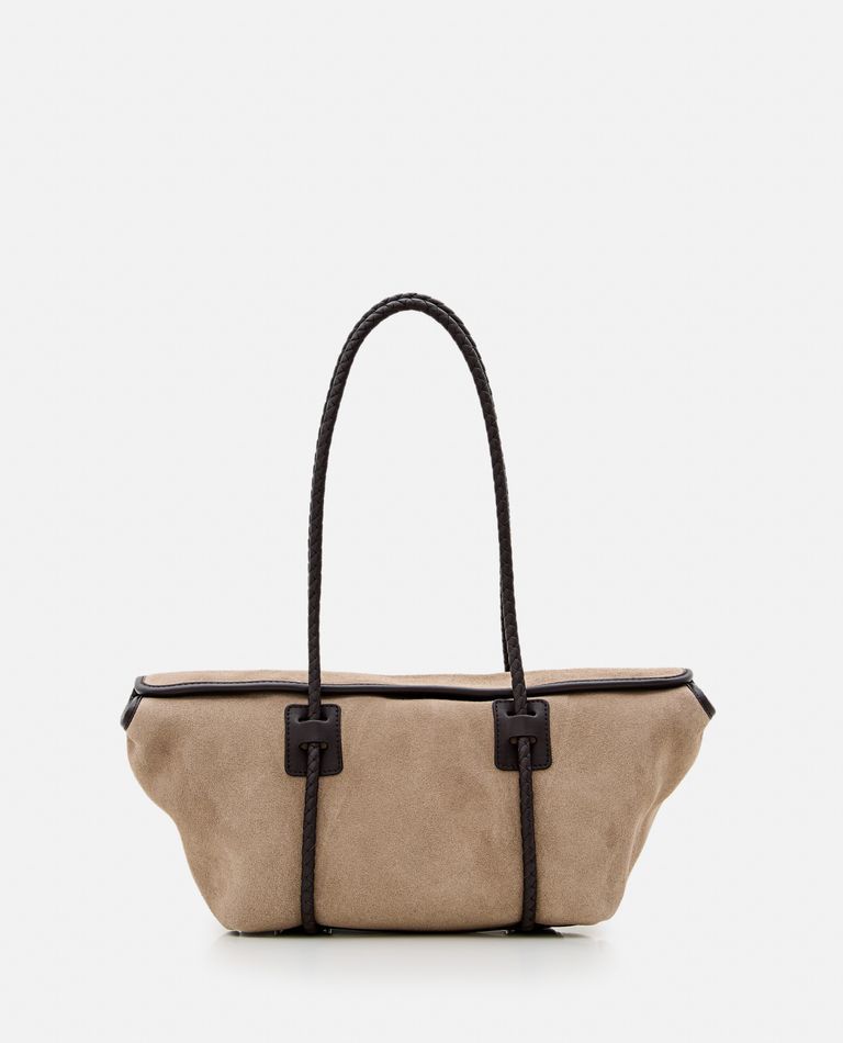 HEREU FORNA SUEDE SHOULDER BAG 