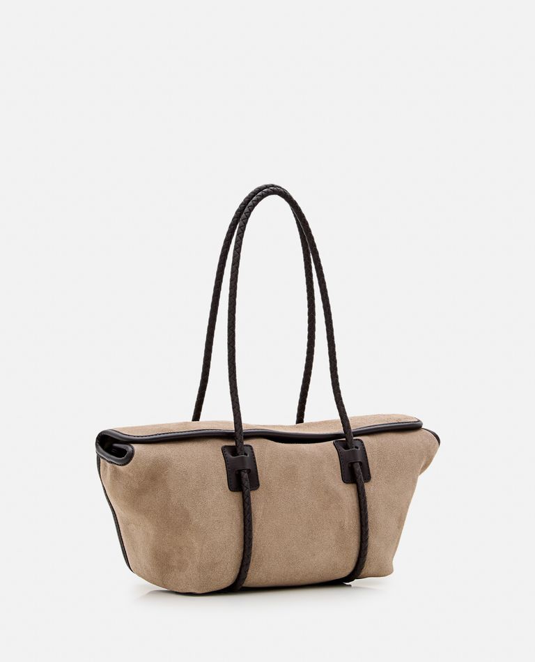 HEREU FORNA SUEDE SHOULDER BAG 