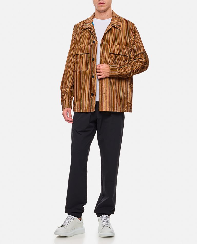 Shop Paul Smith Mens Shirt Jacket In Brown