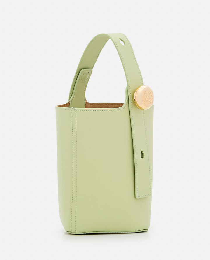 Loewe - MINI PEBBLE BUCKET LEATHER BAG_2