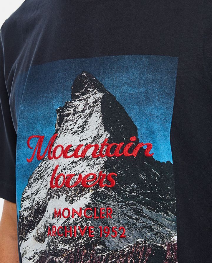 Moncler - T-SHIRT CON STAMPA_4