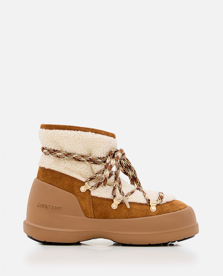 Moon Boot 'luna' Ankle Boots Metal Eyelets In Multicolor