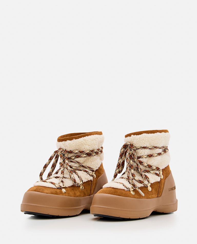 Moon Boot 'luna' Ankle Boots Metal Eyelets In Multicolor