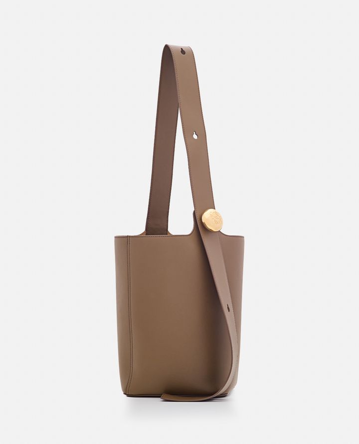 Loewe - PEBBLE BUCKET MEDIO IN PELLE_2