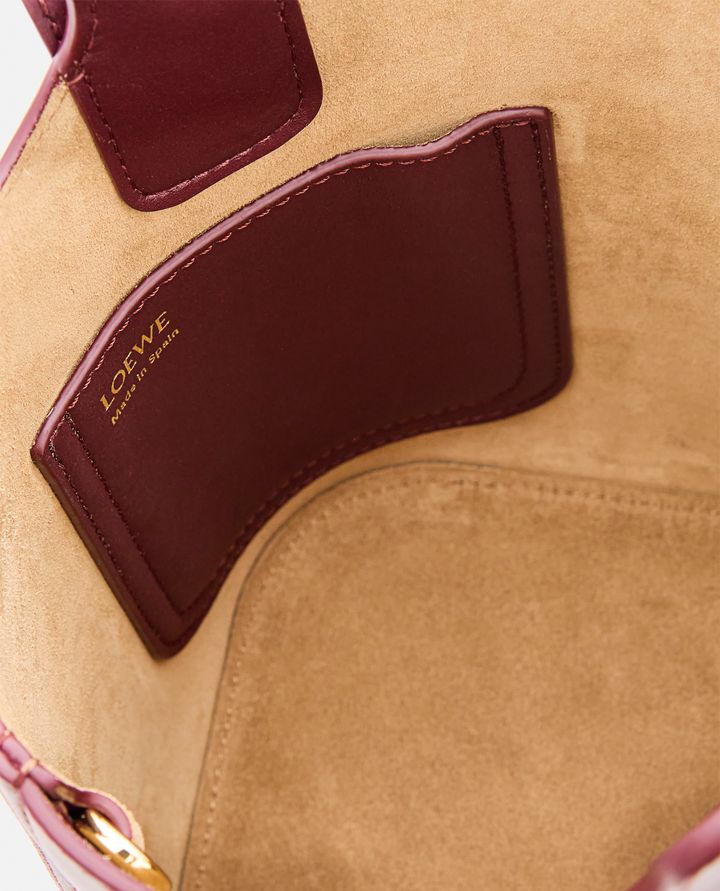 Loewe - MINI PEBBLE BUCKET BORSA IN PELLE_3