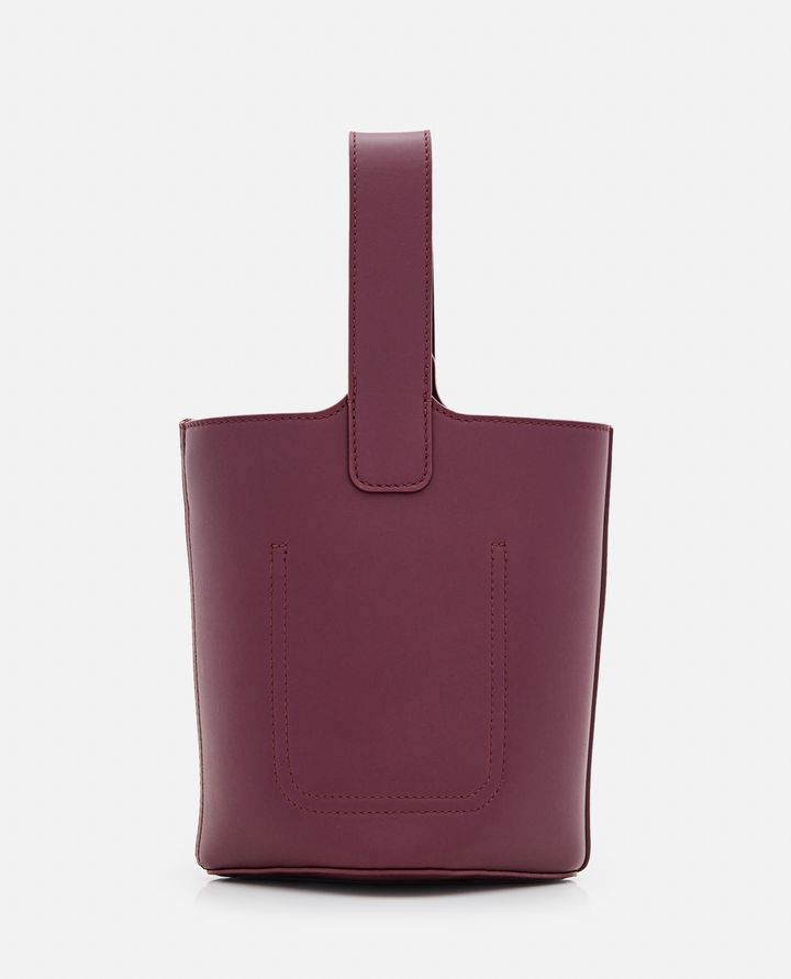 Loewe - MINI PEBBLE BUCKET LEATHER BAG_4