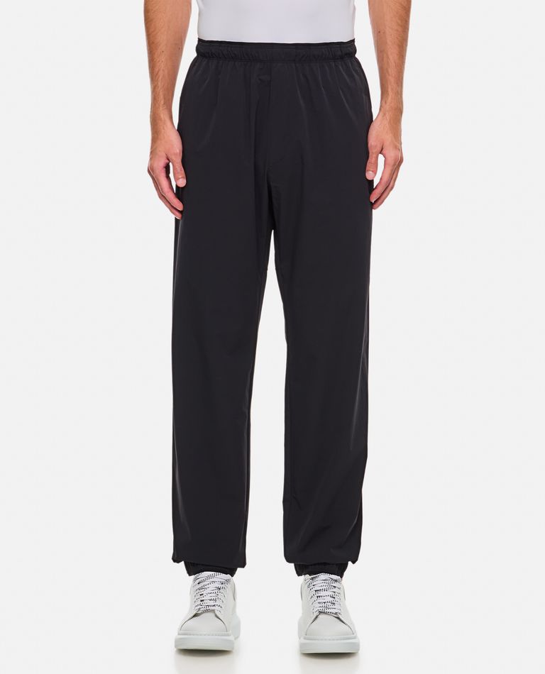 Shop Moncler Trousers In Black