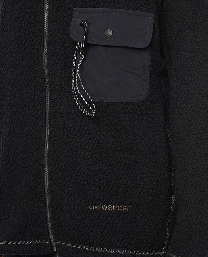 And Wander - WOOL FLEECE PULLOVER_4