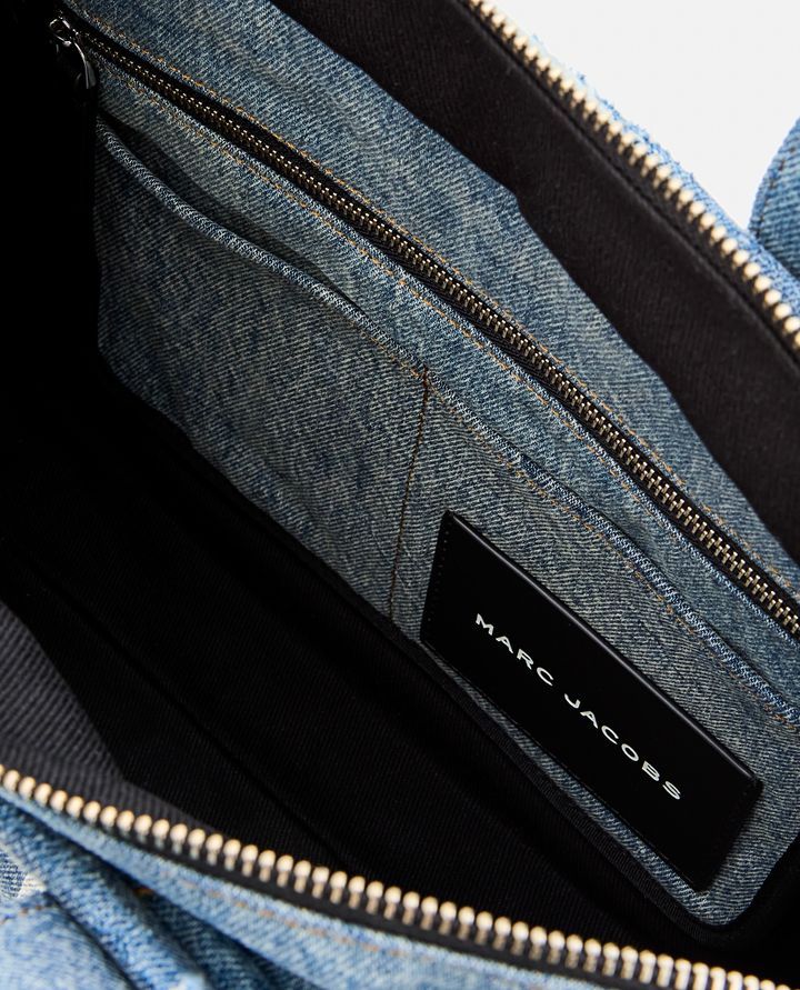 Marc Jacobs - THE MEDIUM TOTE DISTRESSED DENIM TOTE BAG_3