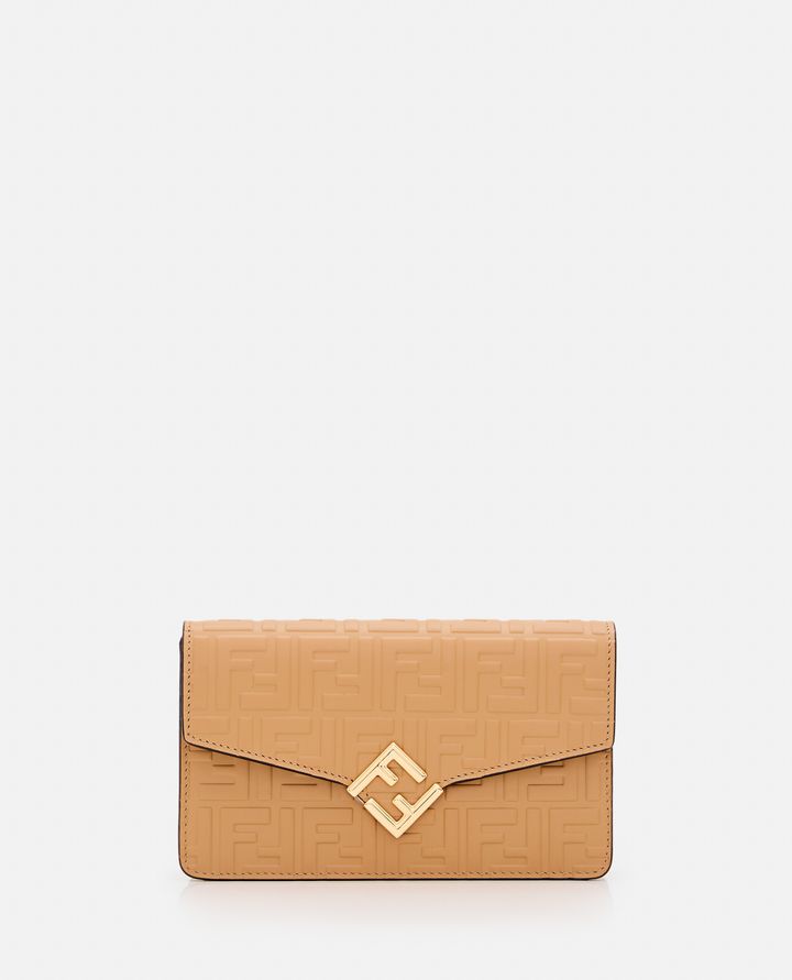 Fendi - WALLET ON CHAIN LEATHER SHOULDER BAG_1