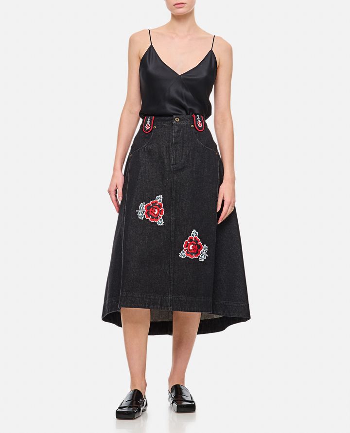 Molly Goddard - ABI DENIM MIID SKIRT_2