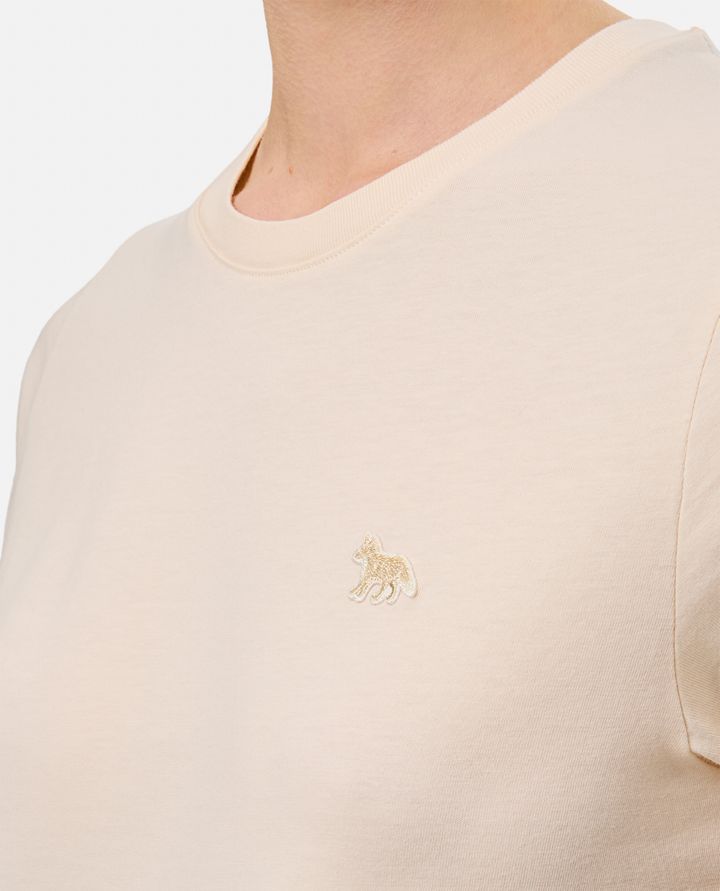 Maison Kitsuné - BABY FOX PATCH REGULAR TEE-SHIRT_4