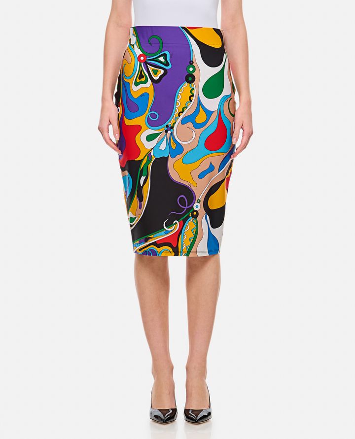 Emilio Pucci - GONNA MIDI MULTICOLOR_1