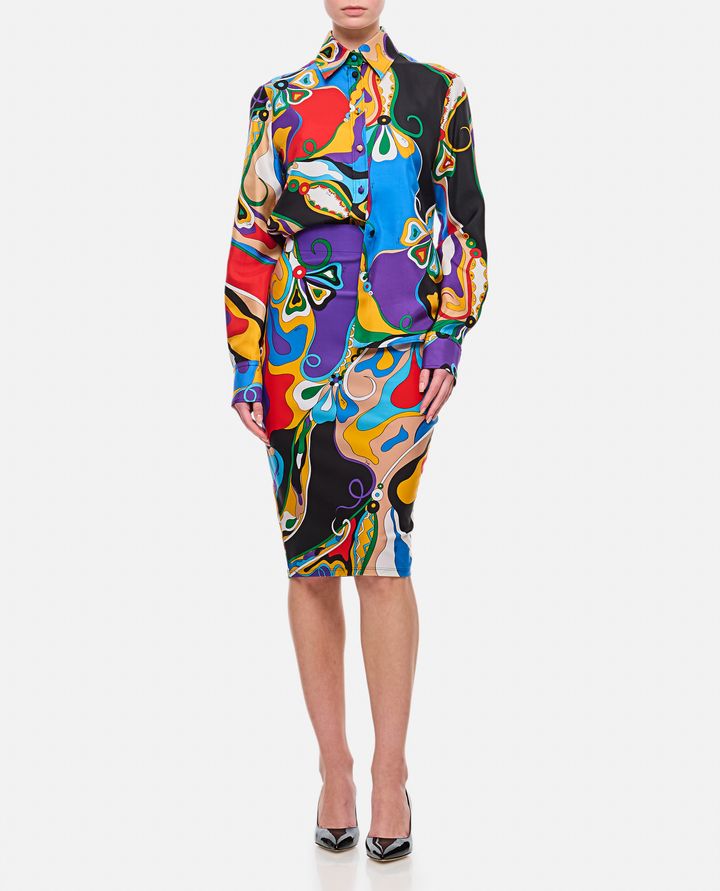 Emilio Pucci - GONNA MIDI MULTICOLOR_2