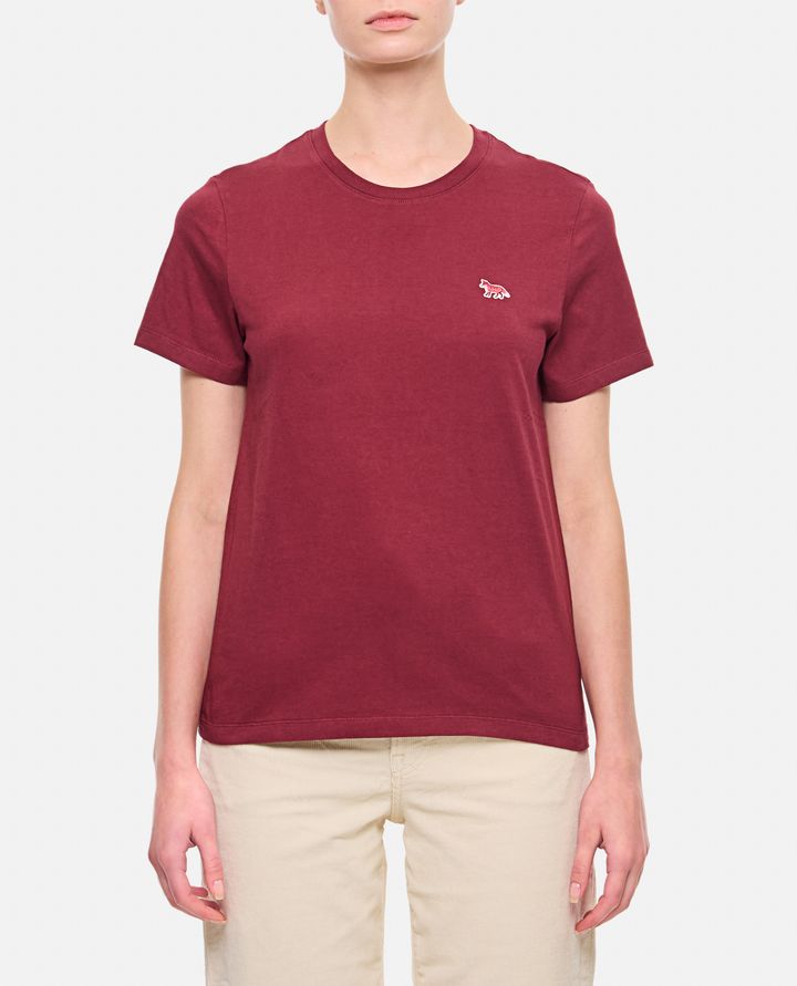 Maison Kitsuné - T-SHIRT CON PATCH VOLPE_1