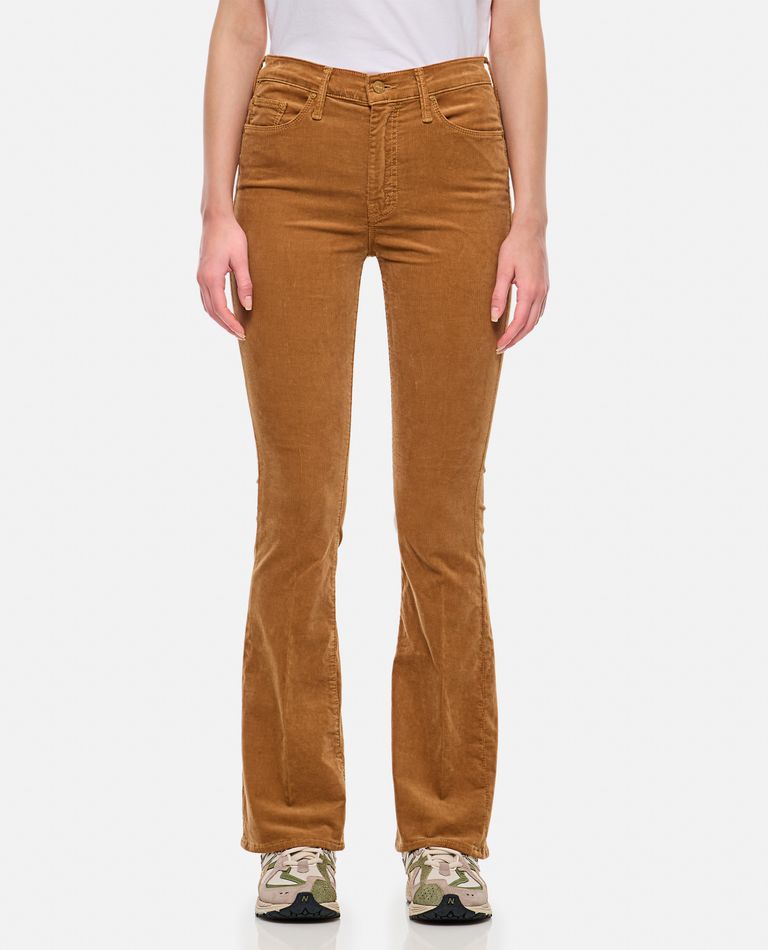 Shop Mother The Weekender Denim Pants In Brown