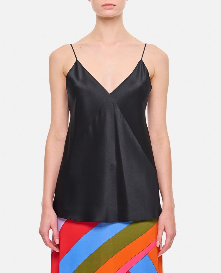 Shop Max Mara Metello Sleeveless Top In Black