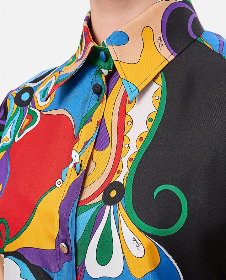 Emilio Pucci - CAMICIA IN SETA MULTICOLORE _4